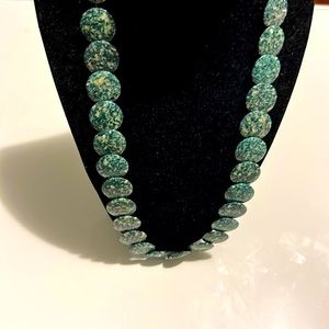 Handmade beautiful necklaces with oceans jasper .